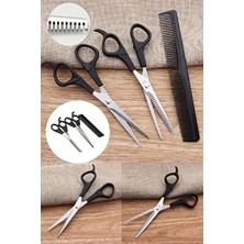 Esenliwe 3 Parça Kuyruklu Makas Seti PVC Malzemeden Evde Kolay Kesim için Dayanıklı Tasarım