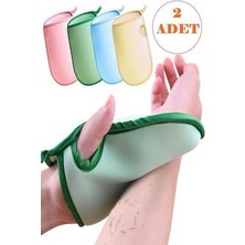 Safestore 2'li Ele Geçmeli Vücut Kesesi Cilt Temizleyici Ölü Deri Sökücü Giderici Lif