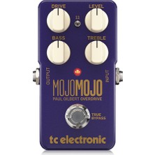 Boss Tc Electronic Mojo Mojo Paul Gılbert Edıtıon Special Modified Mojomojo Overdrive Pedal