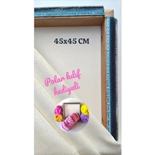 Punchistanbyuyc 45X45CM Sihirli Punch(Panç)(Kasnak Kılıf Hediyeli)Telli/iğneli Ahşap Nakış Kasnağı