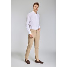Bisse Bej Pamuk 5 Cepli Spor Erkek Pantolon PNS24Y24109_07