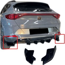 Drs Tuning Cupra Formentor Uyumlu Araca Özel Difüzör Flapları (Parlak Siyah Boyalı)