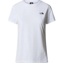 The North Face Kadın W S/S Simple Dome Slim Tee Nefes Alabilir Kumaş ile Şık Tasarım