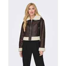 Only Onlbetty Faux Suede Bonded Aviator Otw Kadın Mont