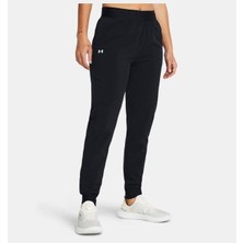 UNDER ARMOUR UA Rival Hi Rise Woven Pant 1382727-001 Kadın Siyah  Spor Eşofman Altı