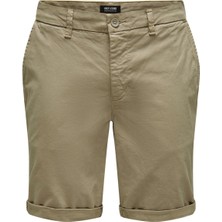 Only & Sons Erkek Chino Şort Onspeter Reg Twıll 4481 Shorts 22024481