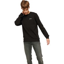 Jack Wolfskin Arthur Hoody Siyah Erkek Kapüşonlu Sweatshirt 1000001TR