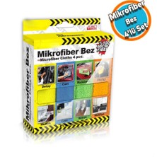 Drs Tuning Araba Araç Otomobil Oto Ev Zemin Parke Kurulama Temizleme Mikrofiber Bez Kutulu 4'lü Set