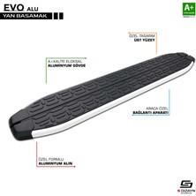 Drs Tuning S-Dizayn Volvo XC60 2 Evo Aluminyum Yan Basamak 193 cm 2017 Üzeri