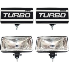 Drs Tuning Turbo 008 Oto Sis Farı Beyaz Camlı 2 Adet