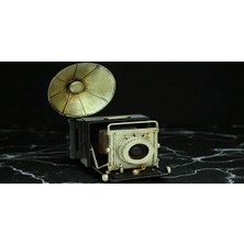 KuzeyTacı Dekoratif Vintage Fotoğraf Makinesi Full Metal Nostalji Severlere Özel Tasarım Vip