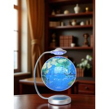 KuzeyTacı Manyetik Levitasyonlu Dünya Küresi – LED Işıklı Havadaki Küre Lamba 2 Renk Seçeneği Vip Dekoratif