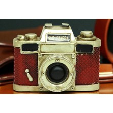 Vintage Fotoğraf Makinesi Tasarımlı Dekoratif Biblo Vip
