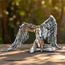 Steampunk Polyester Düşmüş Melek Figürü Dekoratif Vip