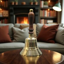 Pirinç El Çanı Şık Ev Ofis Dekorasyon Vip