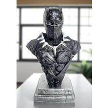 KuzeyTacı Black Panther Büst Marvel Figür Ev Ofis Dekorasyon Vip