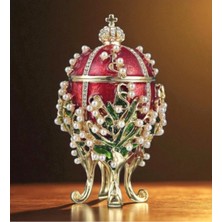 KuzeyTacı Yumurta Lüks Temalı Doğal Görünüm Vip Özel Tasarım 17 cm