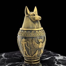 Anubis’in Mührü Küp Şık Firavun Desenli Lüks Görünüm Çok Yönlü Kullanım Vip