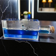 Şişe Içinde Batmayan Gemi Klasik ve Ev Ofis Dekoratifi Vip