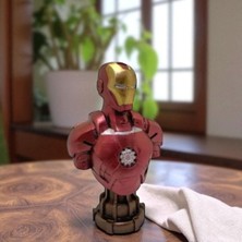KuzeyTacı Ironman Büst Ev Ofis Şık Dekorasyon Vip