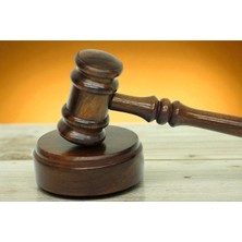 Ahşap Hakim Tokmağı Klasik Tasarım Dekoratif Görünüm Vip