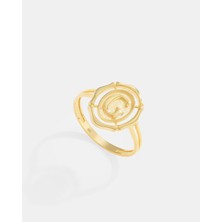 14 Ayar Altın Harfli Yüzük