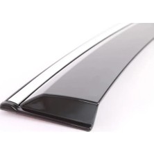 Nissan Navara 2015 Kromlu Cam Rüzgarlığı 4lü Parça