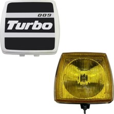 Turbo 009 Oto Sis Farı Sarı Camlı 1 Adet