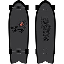 Quiksilver Lastlight Unisex Skateboard Cruiserboards Siyah Renkli Yüksek Performanslı Tahta