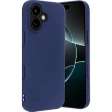 Gpack iPhone 17 Uyumlu Kılıf First Mat Renkli Lüx Silikon Lacivert