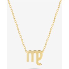 Gümüş Başak Burcu Kolyesi