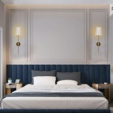 Avizade ZEN Pilli Krem-Gold Şeritli Şapkalı Gold Kasa Ledli Duvar Aplik-Modern Dekoratif Tasarım-Duvar Aydınlatma