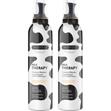 Morfose Milk Therapy Organik Hacim Verici Saç Köpüğü 350 ml x 2 Adet Hacim Artırıcı Etki