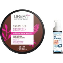 Care Argan Oil & Keratin Saç Bakım Maskesi - Diş Beyazlatıcı Köpük Hediye