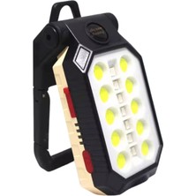 WS-2525 USB Şarjlı Mıknatıslı Çalışma Lambası / Kamp Lambası