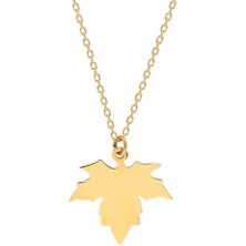 Ily Jewelry Yaprak Kolye