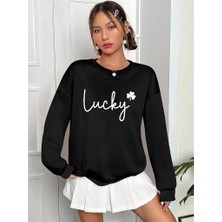 Kadın Uzun Kollu Bisiklet Yaka Viskon Iki Iplik Bluz