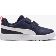 Puma Courtflex V3 V Ps Çocuk Lacivert Spor Ayakkabı.03