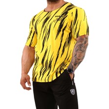Erkek Pamuklu Atletik Fit Spor T-Shirt Bgsm 2911
