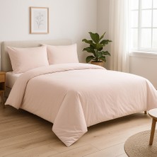 Sleep People Açık Kahve Pamuklu Tek Kişilik Nevresim Takımı