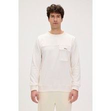 Re-Beverly Beyaz Erkek Sweatshirt