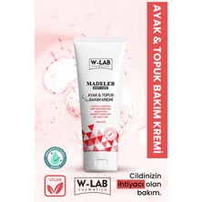 W-Lab Ayak ve Topuk Bakım Kremi 100 ml – Mantar ve Çatlak Önleyici, Çay Ağacı ve Adaçayı ile Yoğun Nem