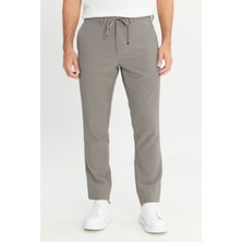 Altınyıldız Classics Slim Fit Dar Kesim Beli Bağlamalı Çizgili Yan Cepli Casual Jogger Pantolon