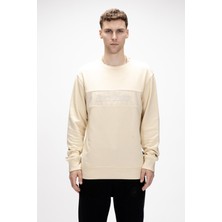 Sailor Bej Crewneck Erkek Sweatshirt