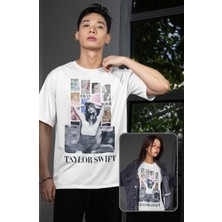 Fuddy Moda Taylor Swift Yazılı T-Shirt Unisex Oversize The Eras Tour Baskılı Tshirt