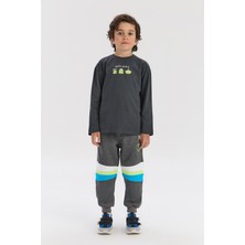 Bg Store Erkek Çocuk Antrasit Tshirt