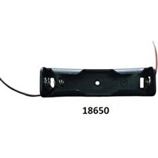 18650 Kablolu Pil Yuvası