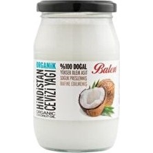 Balen Organik Soğuk Pres Katı Hindistan Cevizi Yağı 300 gr Doğal Özellikleriyle Sağlıklı Kullanım