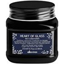 Alfaluna Davines Heart Of Glass Rich Conditioner Güçlendirici Mor Saç Kremi 250ML 200©