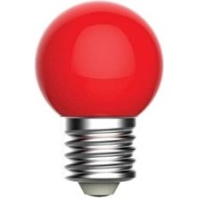 Gece Lambası Ampülü Kırmızı 1W LED E27 Duy
